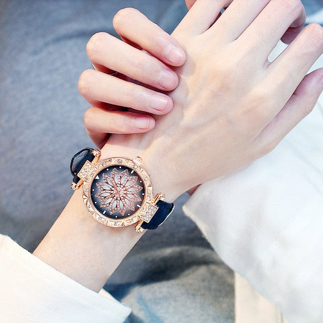 Women Watches Bracelet set