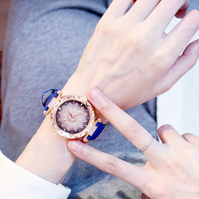 Women Watches Bracelet set
