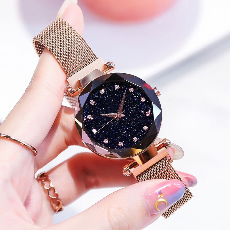 Women Rose Gold Watch