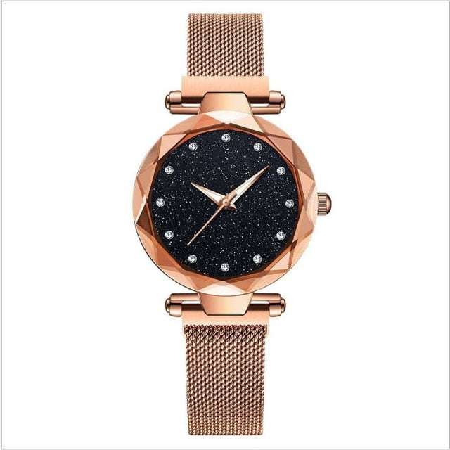 Women Rose Gold Watch